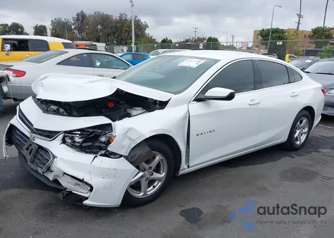 2018 Chevrolet Malibu 1Ls z USA, uszkodzony, nr VIN 1G1ZB5ST0JF178147